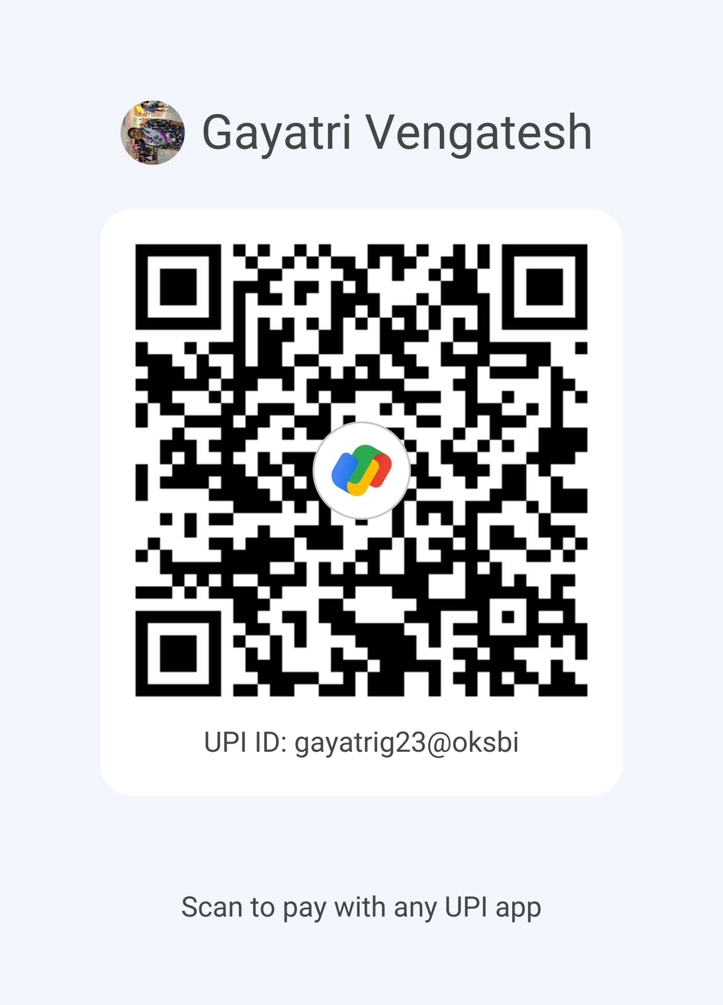 Payment QR Code